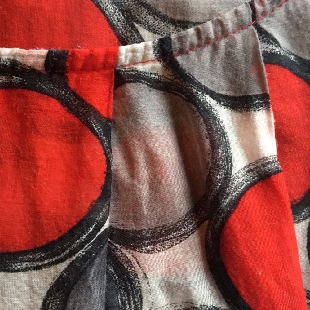 ZARA  BASIC COTTON/SILK TOP Sz XL - Picture 5 of 5